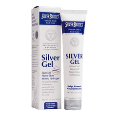 American Biotech Labs Silver Gel 1.5oz, clear gel focused on hydration and gentle healing