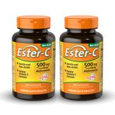 American Health Ester-C 500 mg bottle with citrus bioflavonoids for daily immune support