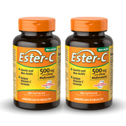American Health Ester-C 500 mg bottle with citrus bioflavonoids for daily immune support