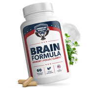 AMERICAN VITALITY Brain Formula bottle for focused daily performance