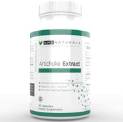 AMG Naturals Artichoke Extract Capsules bottle shown for liver support and digestion