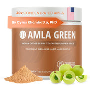 Amla Green 20x concentrated powder bottle for daily antioxidant support