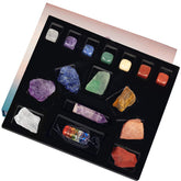 Amogeeli 7 chakra tumbled stones for balanced energy and meditation.