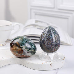 Amogeeli Feng Shui crystal sphere invites harmonious energy in living or workspaces