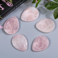 Amogeeli satin pouch keeps worry stones organized and portable