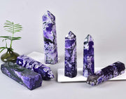 AMOYSTONE Crystal decor for home or office with natural imperfections