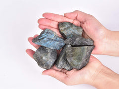 AMOYSTONE Labradorite DIY jewelry wrap suitable for wire wrapping and cabbing.
