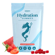 Amura Minerals Electrolyte Gummies packaging highlights wildberry flavor for convenient hydration.
