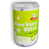 Amy & Brian Aloe Vera Bites Guava packshot highlighting convenient bite-size snack