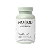 Amy Myers MD Candifense bottle front showing the product that supports gut balance
