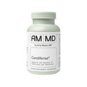 Amy Myers MD Candifense bottle front showing the product that supports gut balance