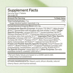 Close-up of Amy Myers MD Digestive Enzymes Chewable tablets for gentle GI relief
