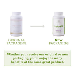 Amy Myers MD Hair Skin and Nails ingredients label close-up highlights L-Proline and hyaluronic acid.
