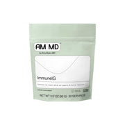 Amy Myers MD ImmuneIG dairy-free colostrum powder in a tub for digestive support