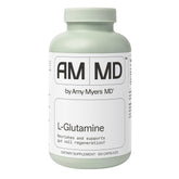 Amy Myers MD L-Glutamine Capsules bottle showing the gut support and digestion focus.