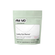 Amy Myers MD Leaky Gut Revive tub front view highlights gluten-free, dairy-free formula for gut care