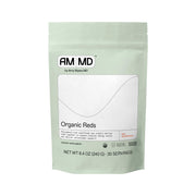 Amy Myers MD Organic Reds powder jar with beet blend boosts daily antioxidant support.