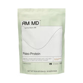 Amy Myers MD Paleo Protein Powder salted caramel tub for a smooth, satisfying daily shake.