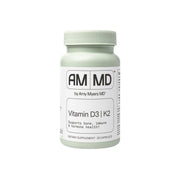 Amy Myers MD Vitamin D3/K2 bottle showing 10,000 IU for daily bone and immune support