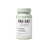 Amy Myers MD Probiotic Capsules 100 Billion bottle; supports gut balance and daily immune wellness.