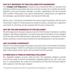Ana María Lajusticia magnesium-enhanced tablets graphic, indicating mineral support.