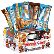 Anabar Sampler Pack: six-bars for convenient, high-protein snacking.