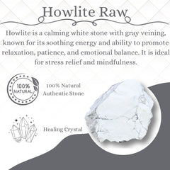 ANAYA AGATE Howlite authenticity card included with each piece for reliable verification.