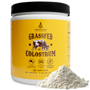 Ancestral Supplements Bovine Colostrum Powder bottle highlighting purity for immune support and gut health