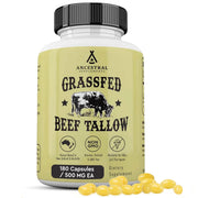 Ancestral Supplements Grass Fed Beef Tallow Capsules bottle supports daily nourishment