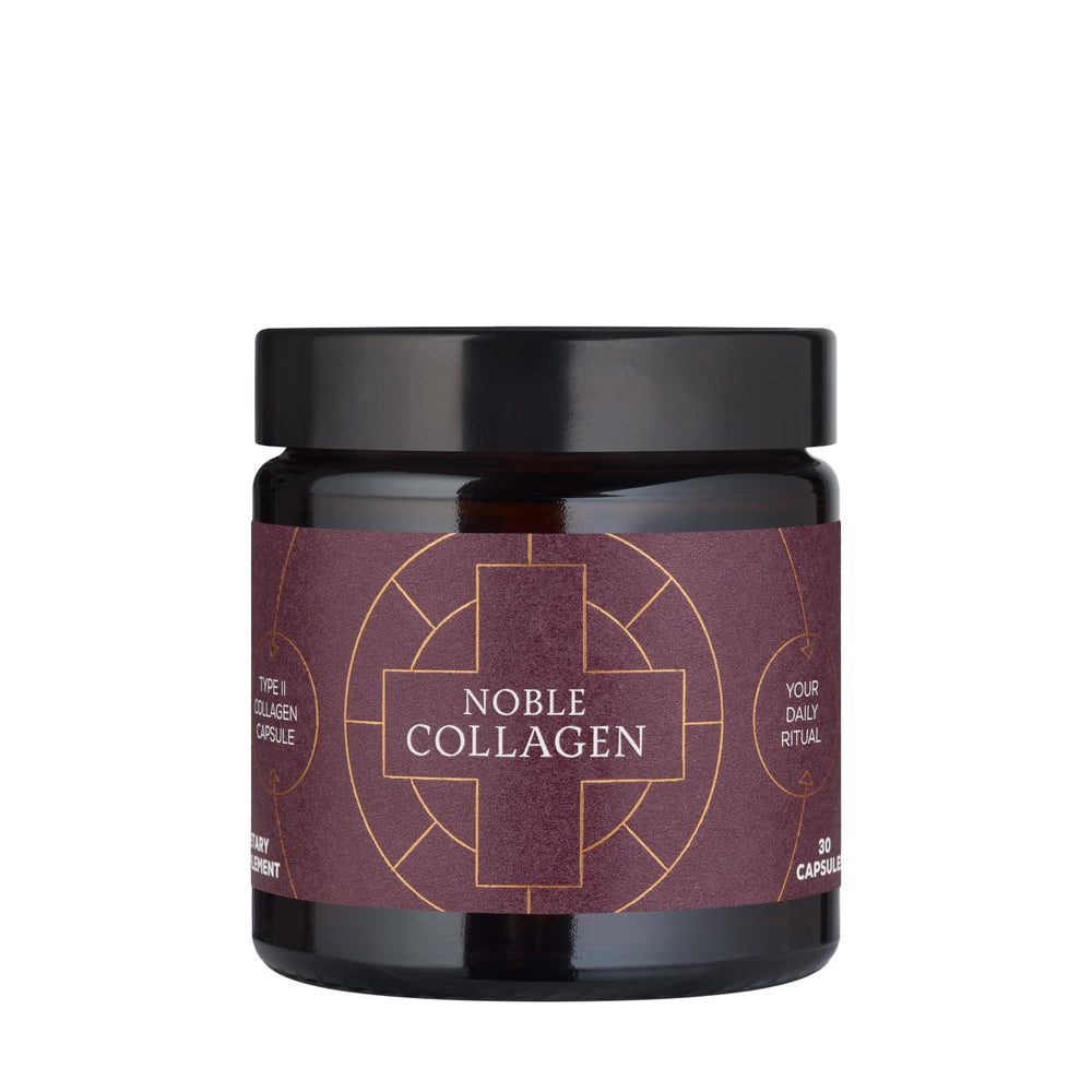 Ancient + Brave Noble collagen capsules bottle for daily mobility support