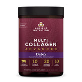 Ancient Nutrition Advanced Detox bottle for convenient daily detox support.
