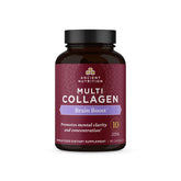 Ancient Nutrition Collagen Brain Boost bottle for daily wellness and joint support.