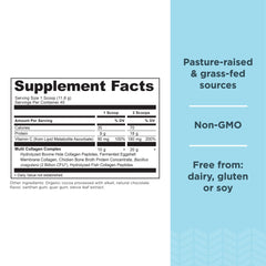 Ancient Nutrition collagen chocolate powder scoop for precise measuring and mixing.