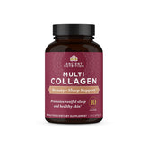 Ancient Nutrition collagen pills bottle showing beauty and sleep support