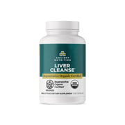 Ancient Nutrition Liver Cleanse bottle label with milk thistle for daily wellness