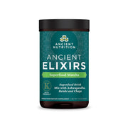 Ancient Nutrition matcha energy powder tub for steady energy