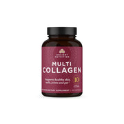 Ancient Nutrition Multi Collagen pills bottle front supports skin and joints daily.