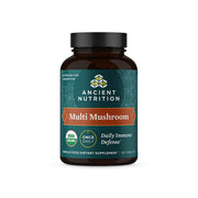 Ancient Nutrition Multi Mushroom bottle front for daily immune support.