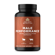 Ancient Nutrition Organ Complex for Men bottle with daily capsules.