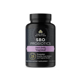 Ancient Nutrition Probiotic for Women bottle on shelf supports daily balance.