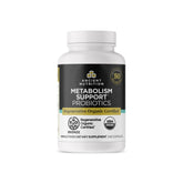 Ancient Nutrition regenerative organic probiotics bottle for daily metabolism support.