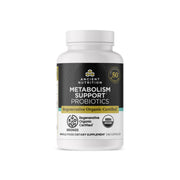 Ancient Nutrition regenerative organic probiotics bottle for daily metabolism support.