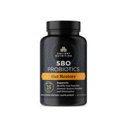 Ancient Nutrition SBO Gut Restore bottle front for daily gut health support