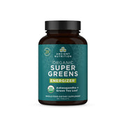 Ancient Nutrition Supergreens Energizer Tablets pack shot for convenient daily energy