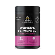 Ancient Nutrition Women's Fermented Multivitamin bottle supports daily immune wellness.