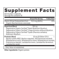 Ancient Nutrition once-daily capsules offer convenient gut support.
