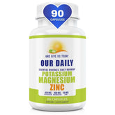 And Give Us Today Our Daily magnesium potassium zinc bottle pour for easy daily intake