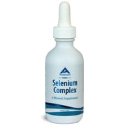 Anderson Ionic Selenium Complex bottle with dropper showing precise daily dosing and potential thyroid support