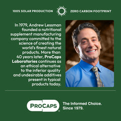 ANDREW LESSMAN Fibermucil 1000 capsules held in hand for portability