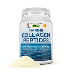 ANDREW LESSMAN Marine Collagen Peptides tub front flavor-neutral skin support